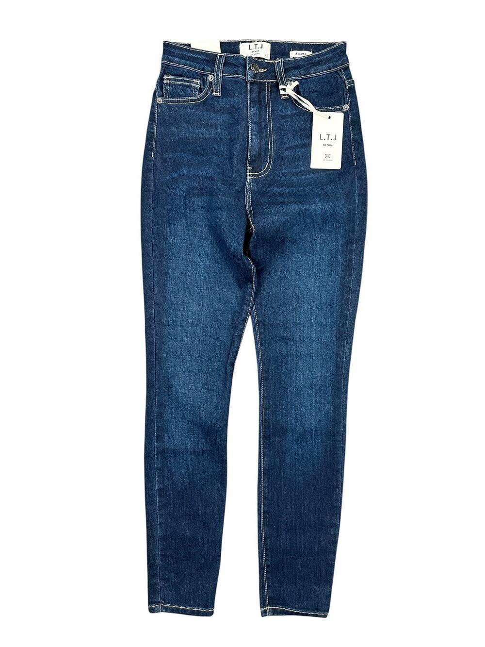 L.T.J. Letter to Juliet Amore High Rise Skinny Fit Jeans Dark Wash NWT — Size 25